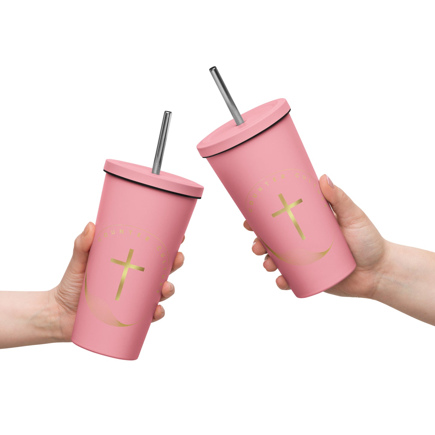 Insulated Tumbler With Straw